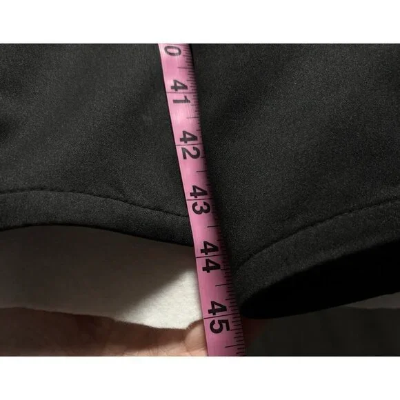 TADASHI Collection Women Maxi Satin Skirt Sz 12 Black Full Wedding Event 93-2 - Picture 9 of 9